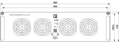 DC power module CHARX PS-M2/3AC/1000DC/30KW