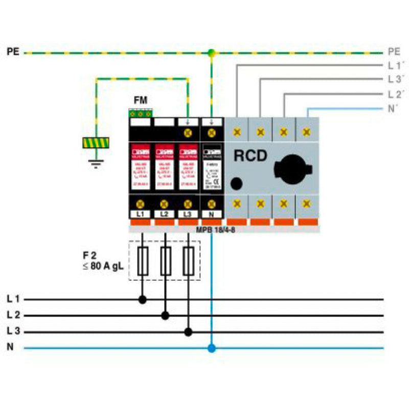 DC power module CHARX PS-M2/3AC/1000DC/30KW