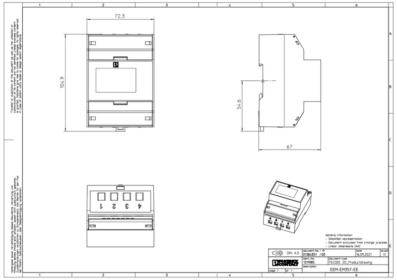 Misuratore - EEM-EM357-EE